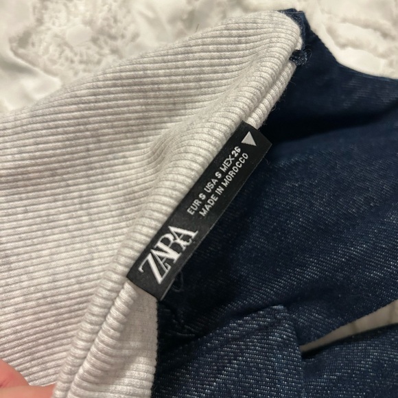 Zara Denim Halter Top - Picture 3 of 5